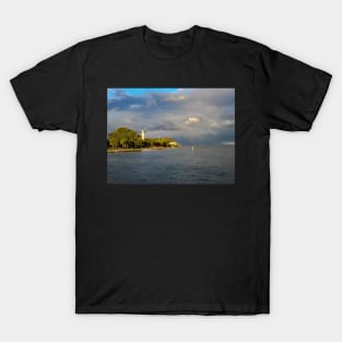 Stormy St Simons Island Lighthouse T-Shirt